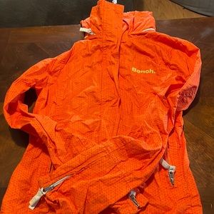 Orange bench jacket